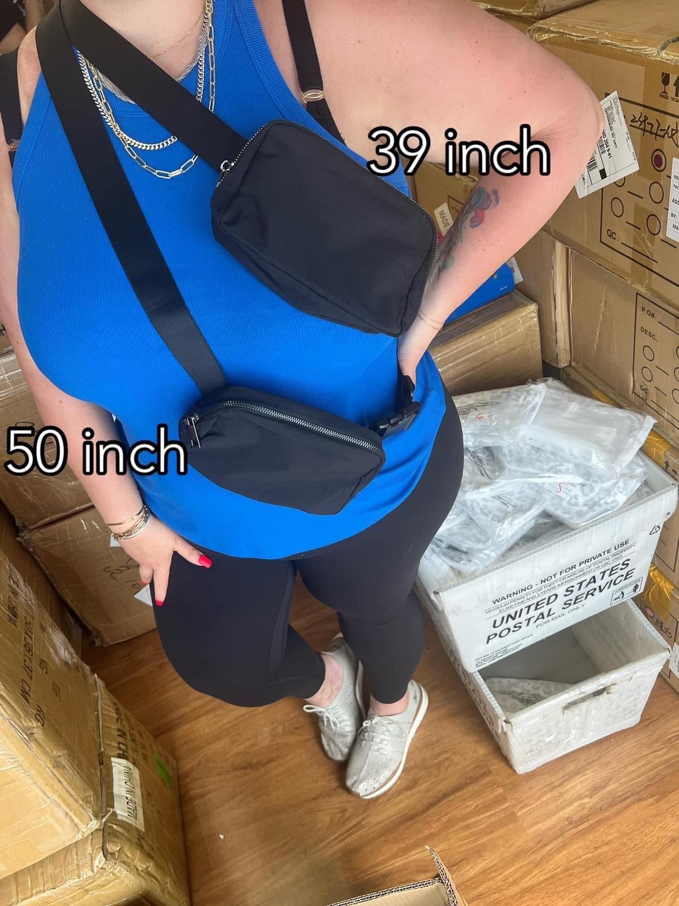 Extended Long Strap Bum Belt Bag